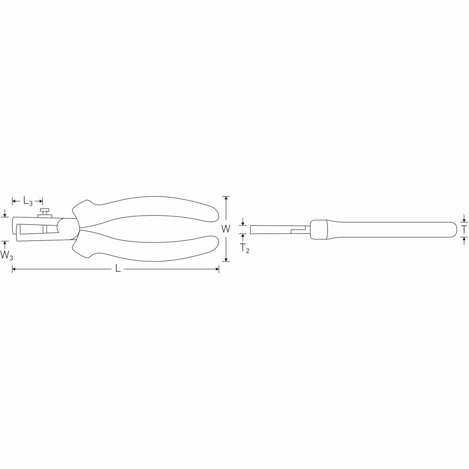 Stahlwille 67804160 VDE wire cutter