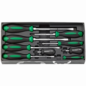 Stahlwille 96469315 4693 DRALL  9 pcs Phillips and Slotted Screwdriver Set