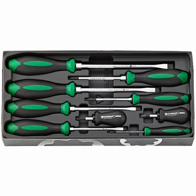 Stahlwille 96469315 4693 DRALL  9 pcs Phillips and Slotted Screwdriver Set