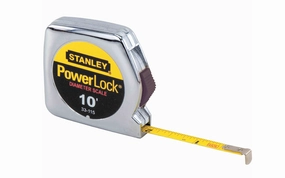 Stanley 10' Tape Measure ~ Diameter Scale