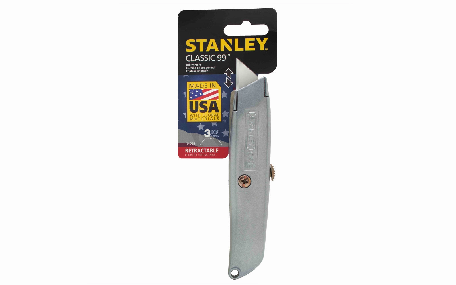 Stanley "Classic 99" Retractable Blade Utility Knife ~ 10-099