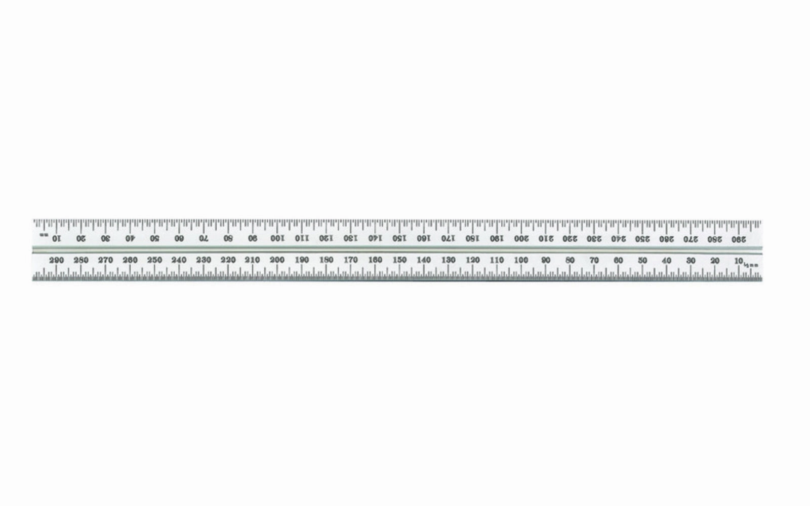 Starrett 12" Blade for Combo Square - 1/2 mm & mm Grads