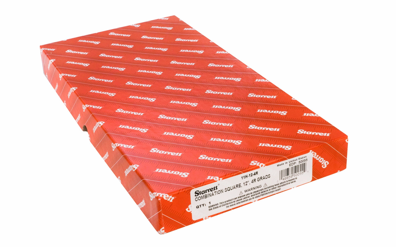 Starrett 12" Combination Square - 11H-12-4R