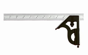 Starrett 12" Combination Square - 11H-12-4R