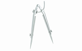 Starrett 12" Extension Dividers with Caliper Legs - 85E