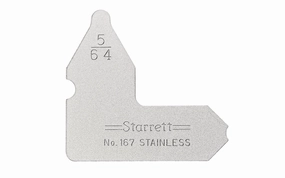 Starrett 167-5/64 Radius Gage