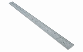 Starrett 18" Blade for Combo Square - 1/50", 1/100", 1/32", 1/64" Grads