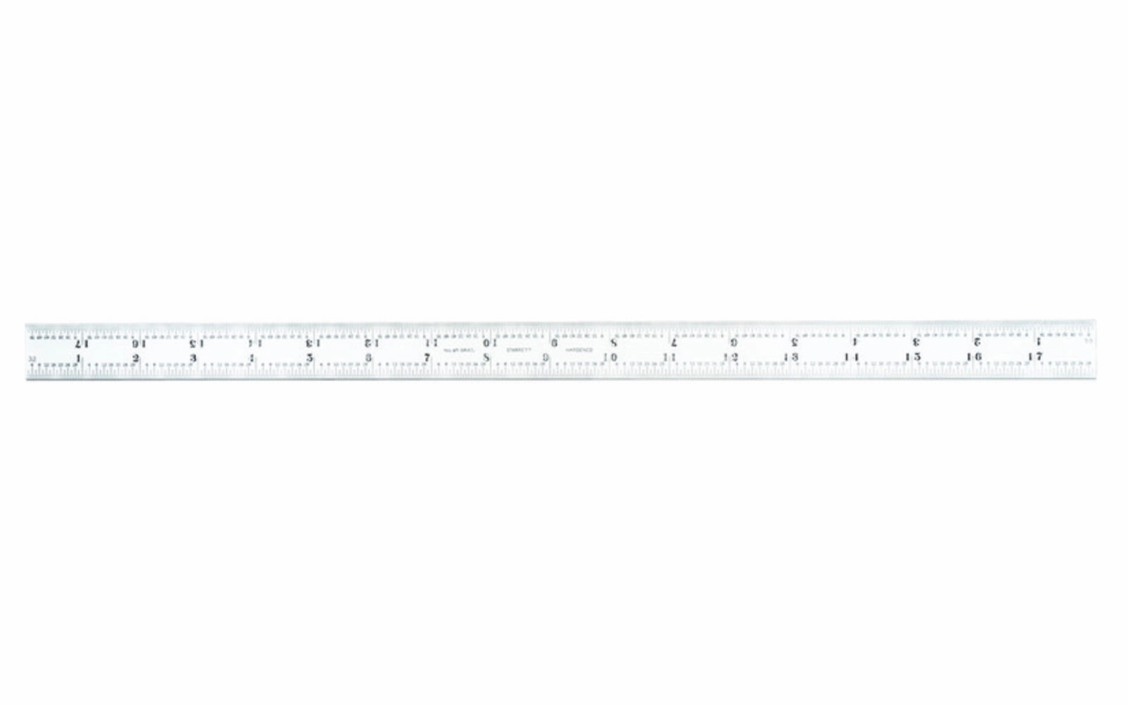 Starrett 18" Satin Chrome Blade for Combination Squares, Sets & Bevel Protractors