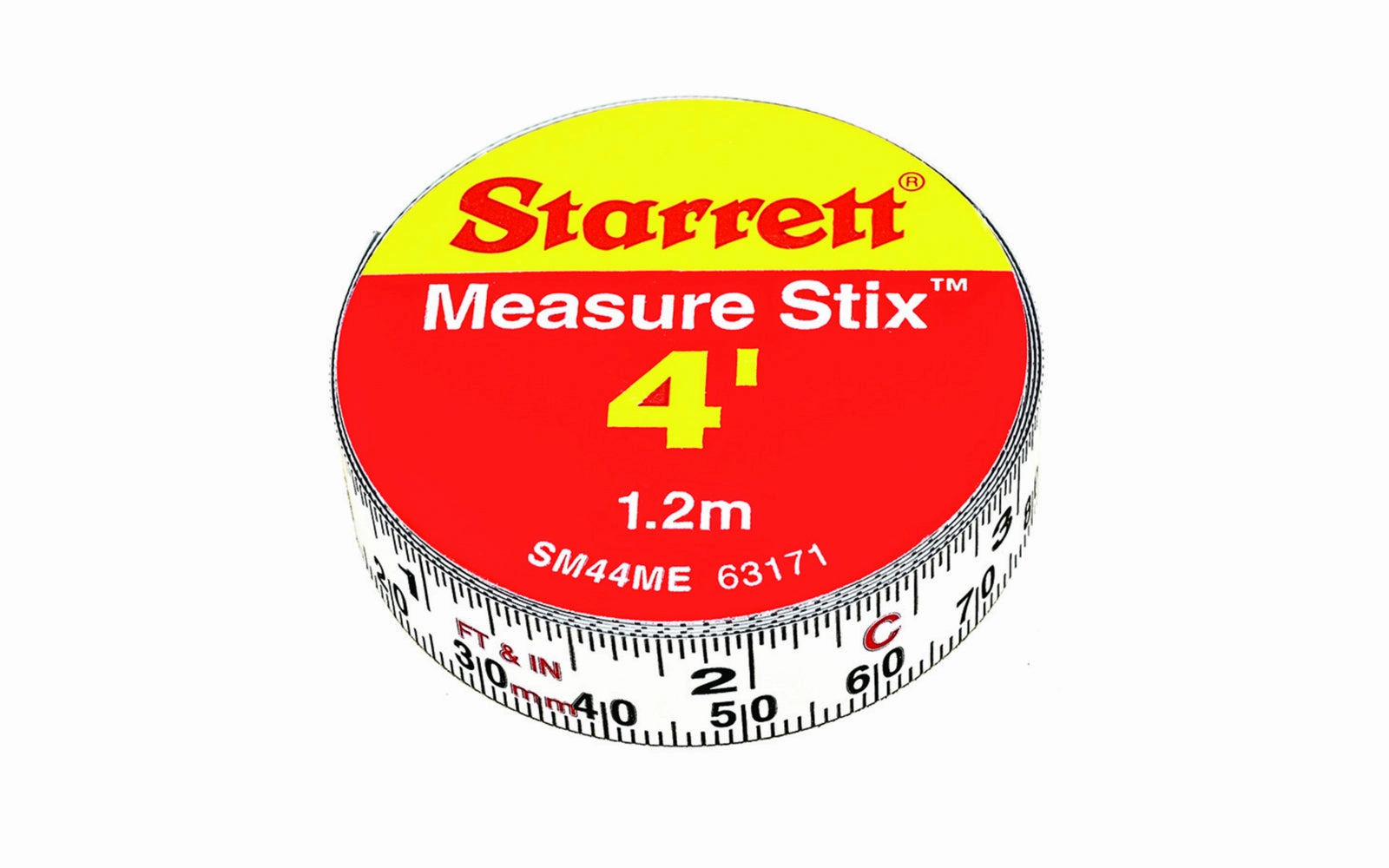 Starrett 1.2m / 4' Measure Stix
