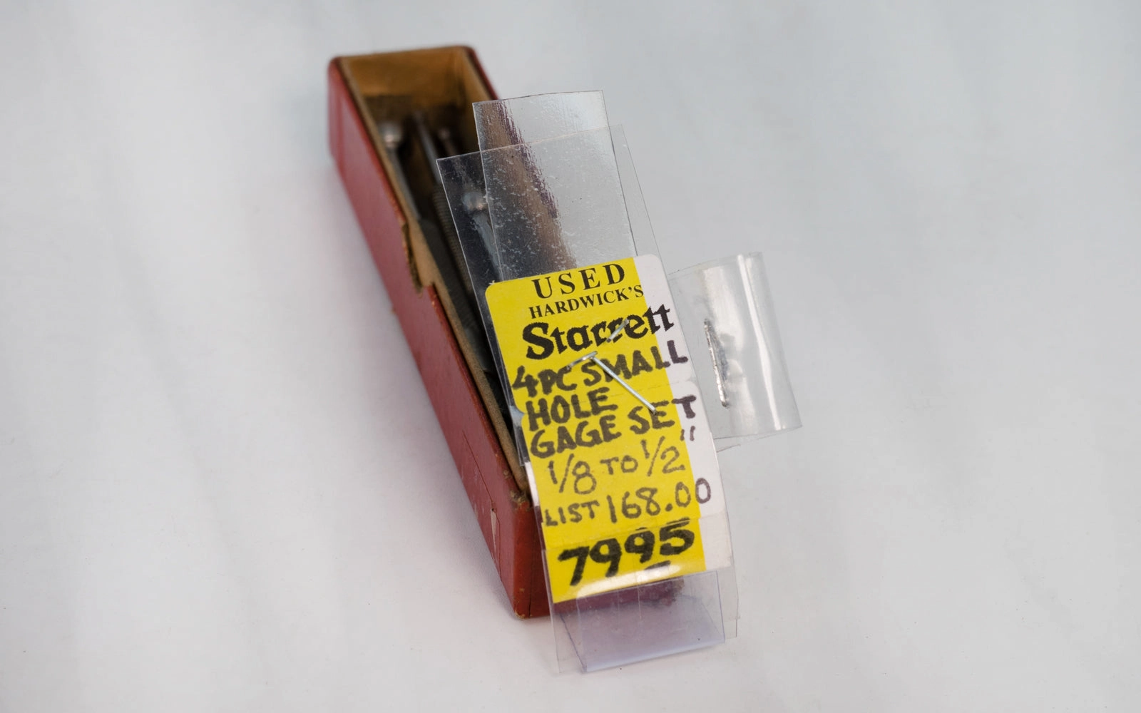 Starrett 1/8" to 1/2" Hole Gage Set - USED