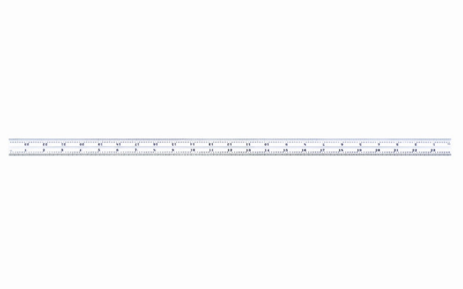 Starrett 24" Blade for Combo Square - 1/50", 1/100", 1/32", 1/64" Grads