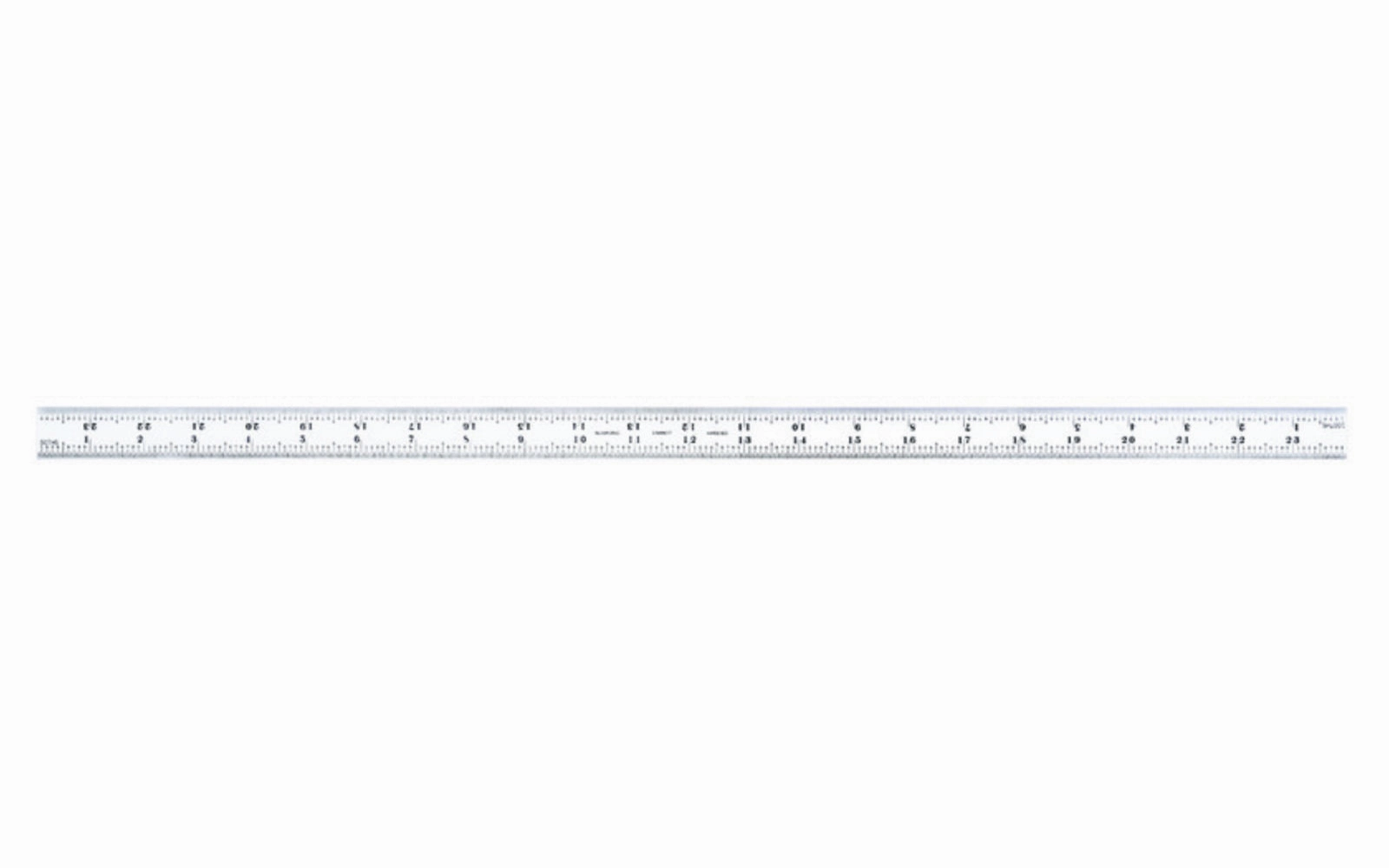 Starrett 24" Blade for Combo Square - 1/50", 1/100", 1/32", 1/64" Grads