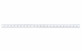 Starrett 24" Blade for Combo Square - 1/50", 1/100", 1/32", 1/64" Grads