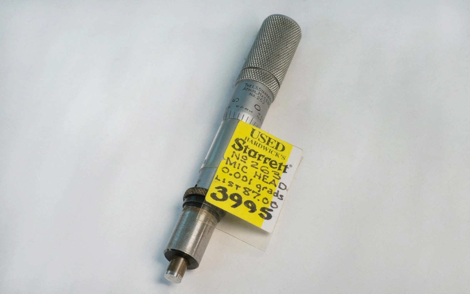 Starrett 263 Micrometer Head - USED