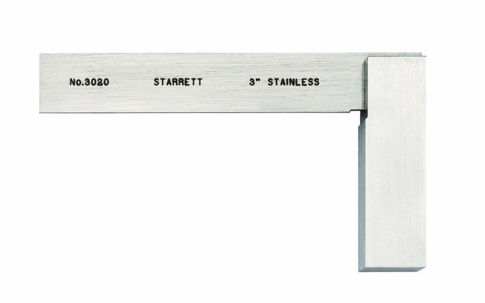 Starrett 3" Stainless Precision Plain Square