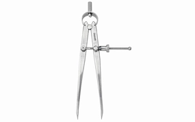 Starrett 6" "Yankee" Spring Dividers ~ 83B-6