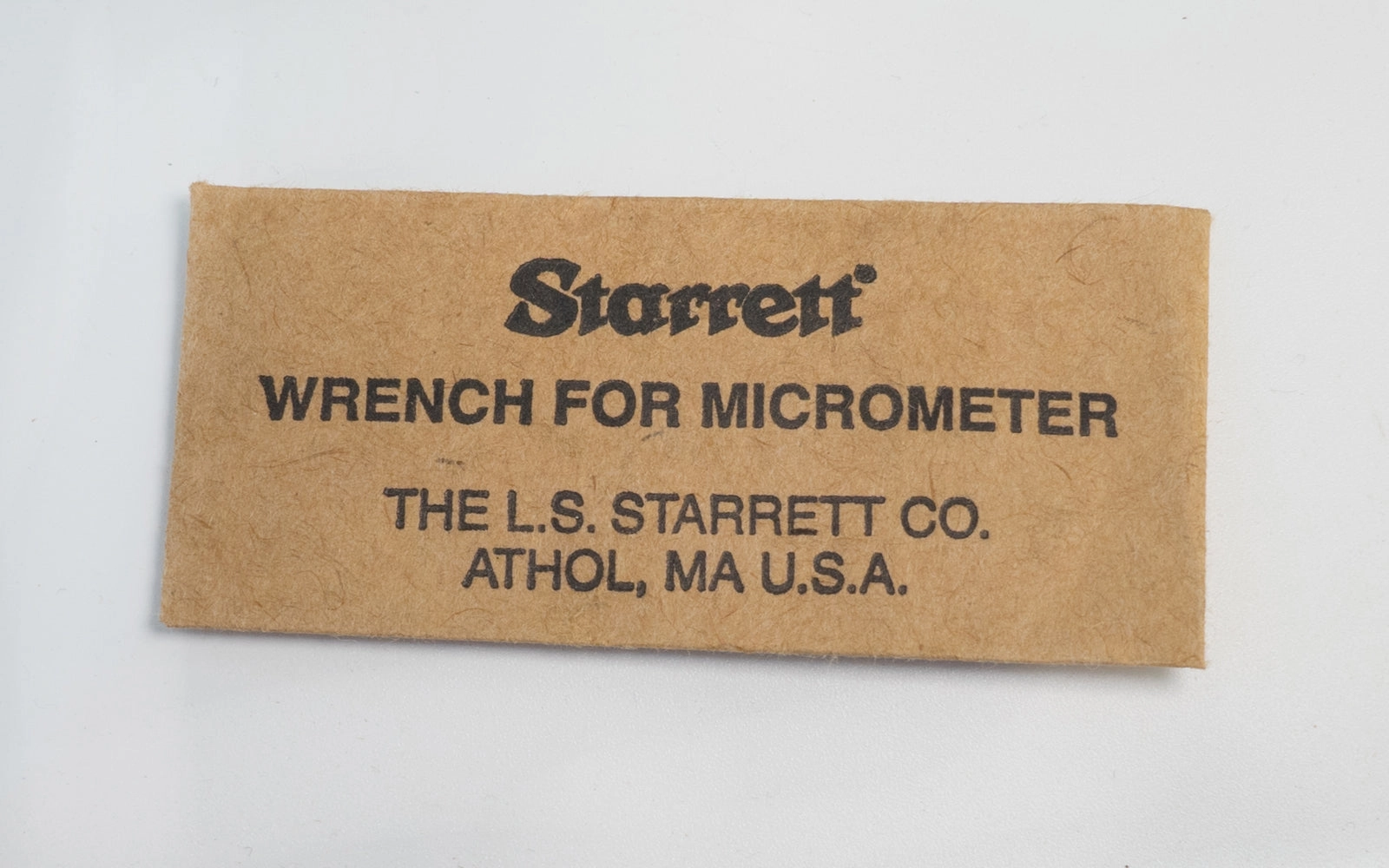 Starrett Wrench for Micrometer