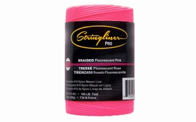 Stringliner Braided Mason Line - Fluorescent Pink