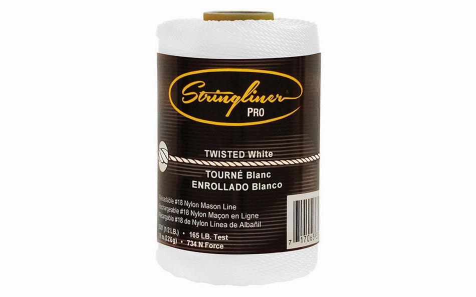 Stringliner Twisted Mason Line - White