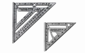 Swanson 7" Speed Square Pro & 4-1/2" Speed Trim Square Set