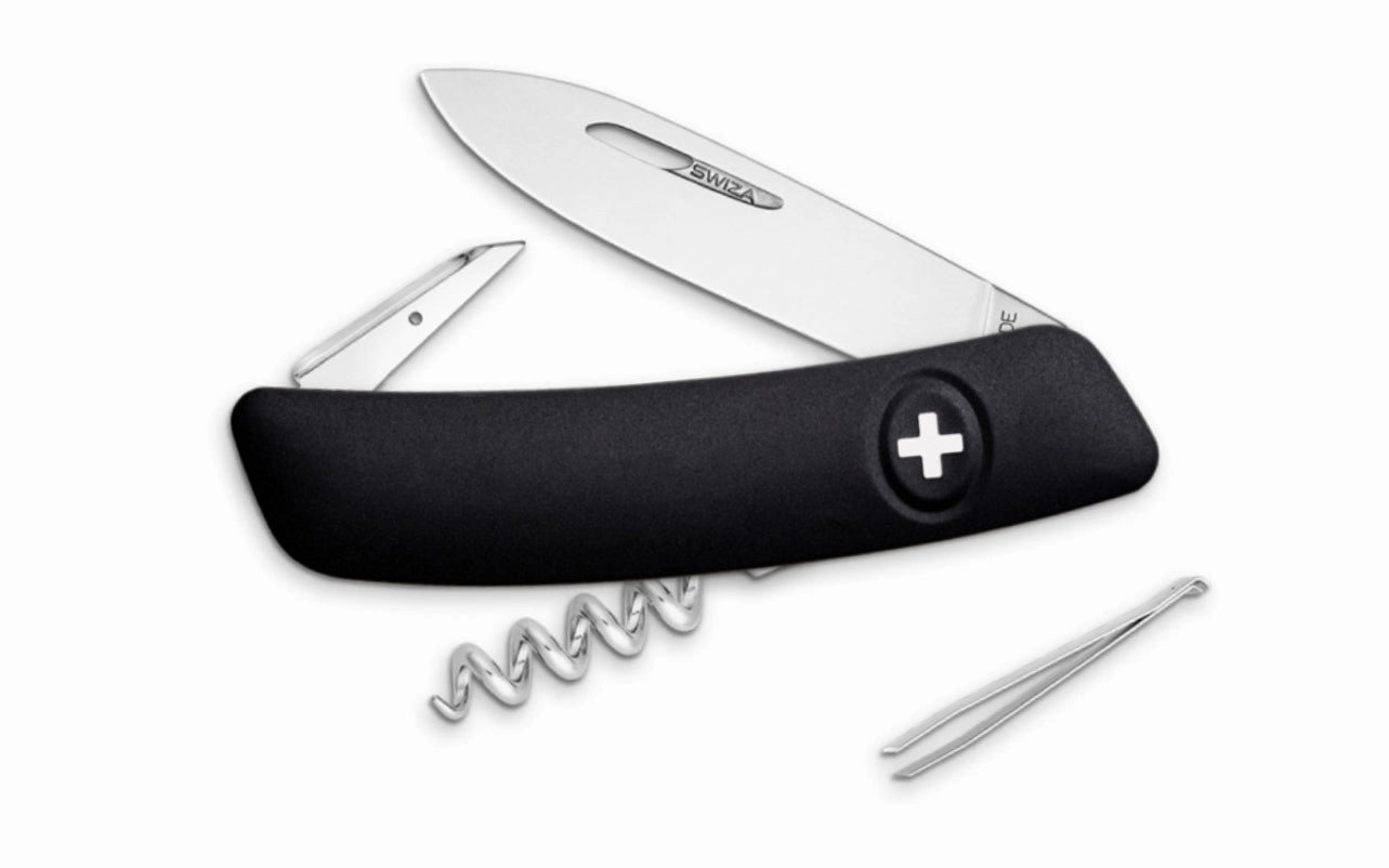 Swiza D01 Black Swiss Multi-Tool Knife