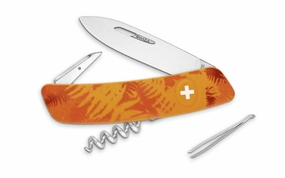 Swiza D01 Fern Orange Swiss Multi-Tool Knife