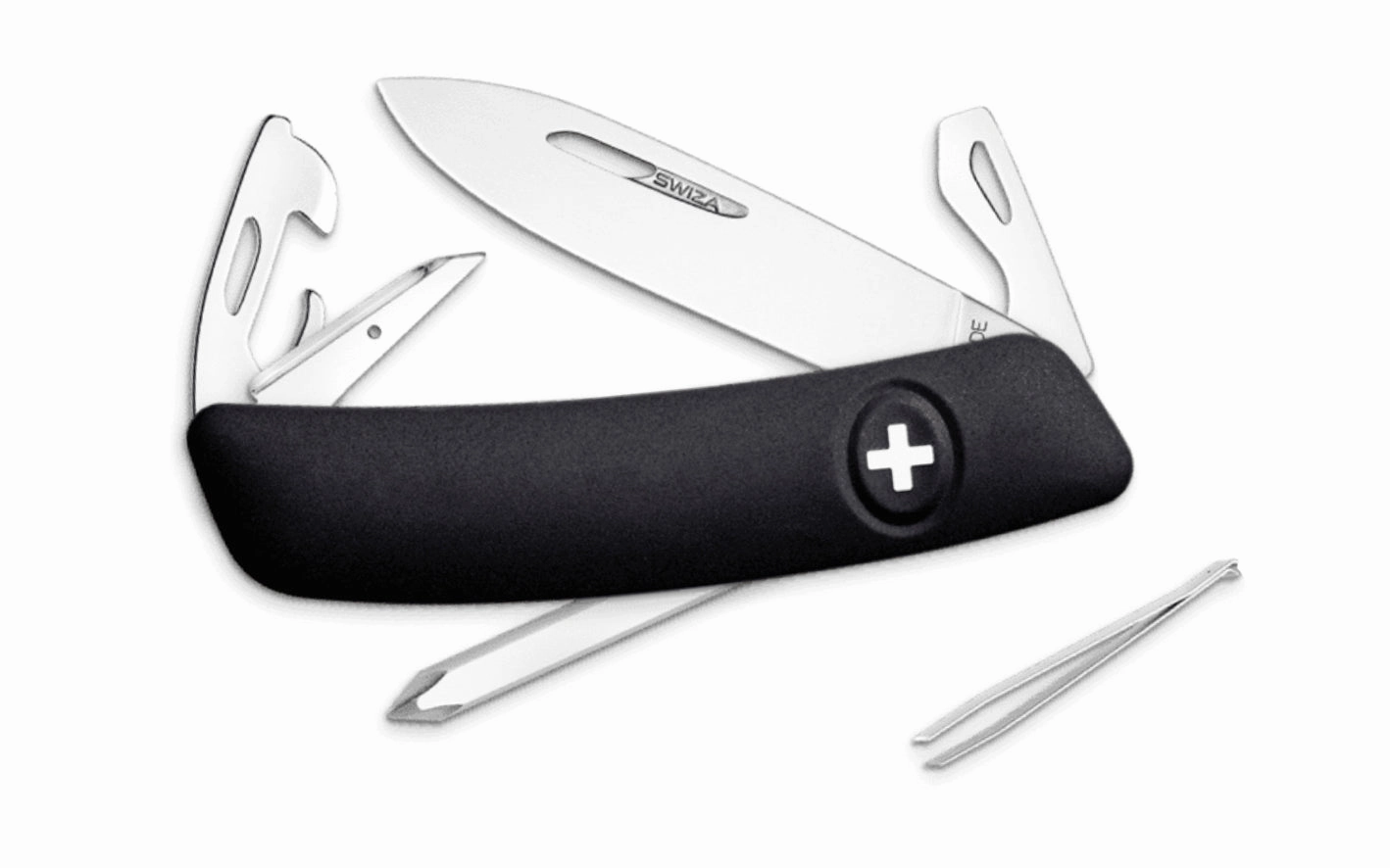 Swiza D04 Black Swiss Multi-Tool Knife