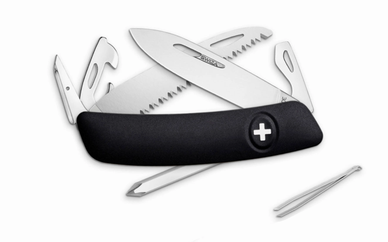Swiza D06 Black Swiss Multi-Tool Knife