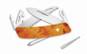 Swiza D06 Fern Orange Swiss Multi-Tool Knife