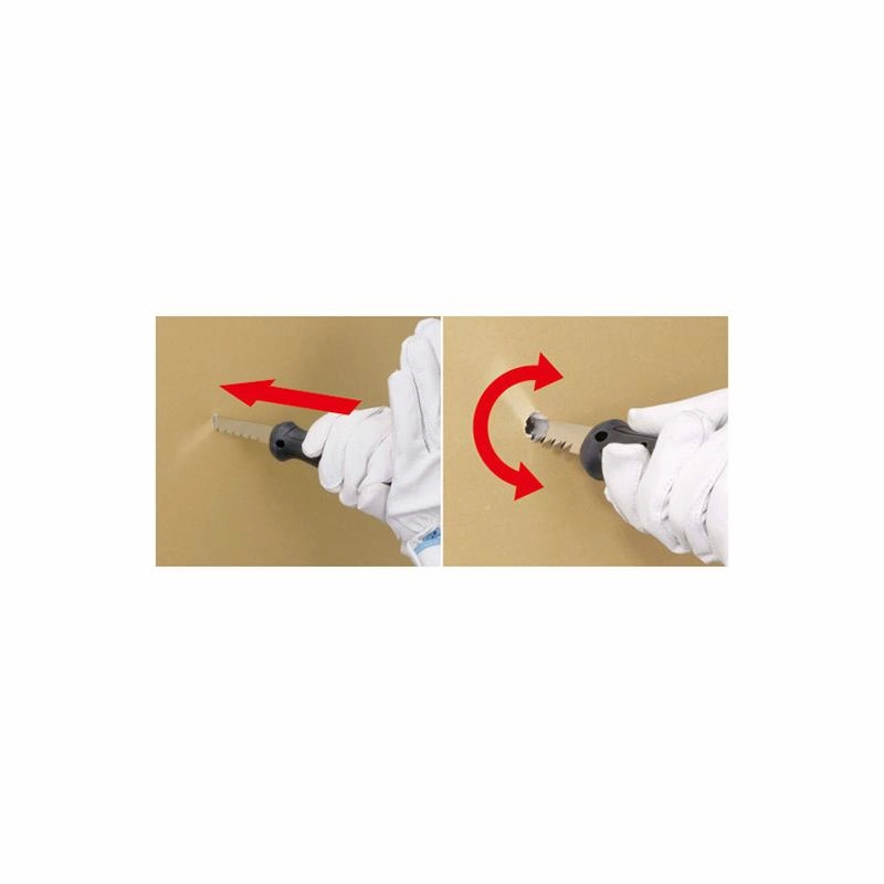 Tajima Tools GT165JS GT Jab Saw Reinforced Jab Saw With Twin Rows of Razor-Sharp Cutting Teeth