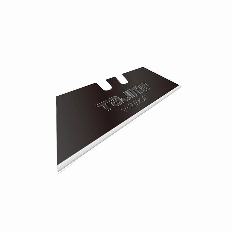 Tajima VRB2-100B V-REX II, premium tempered steel utility knife blades, 100-blade safety dispenser