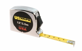 U.S. Tape 1/2" x 12' / 3.5m Tape Measure