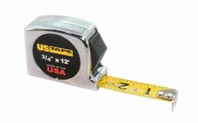 U.S. Tape 3/4" x 12' Tape Measure