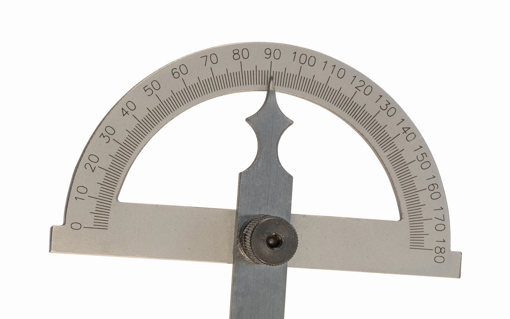 Vogel Satin Chrome Protractor ~ 4-3/4" Diameter Head