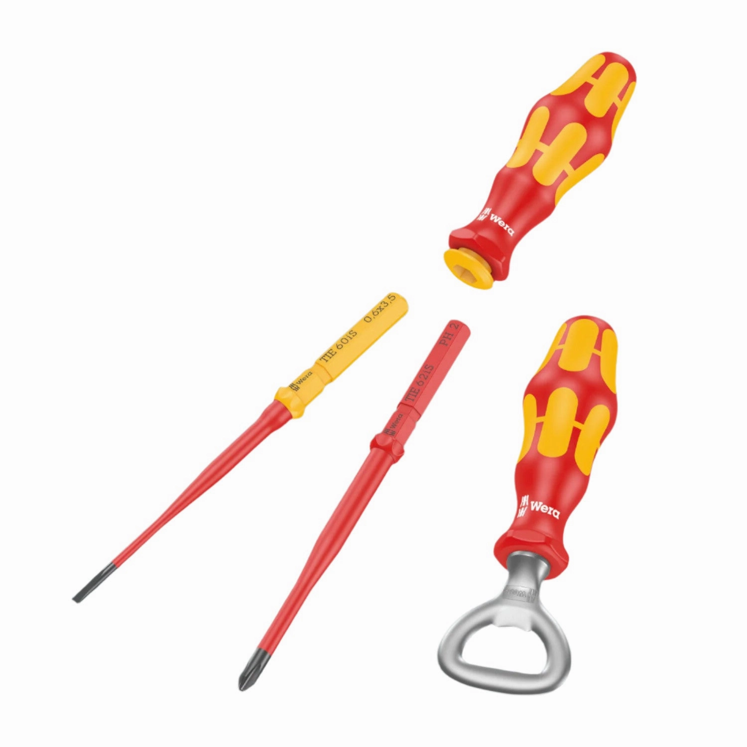 Wera 05135816001 Kraftform Kompakt VDE Set Christmas 2024, 4 Pc.