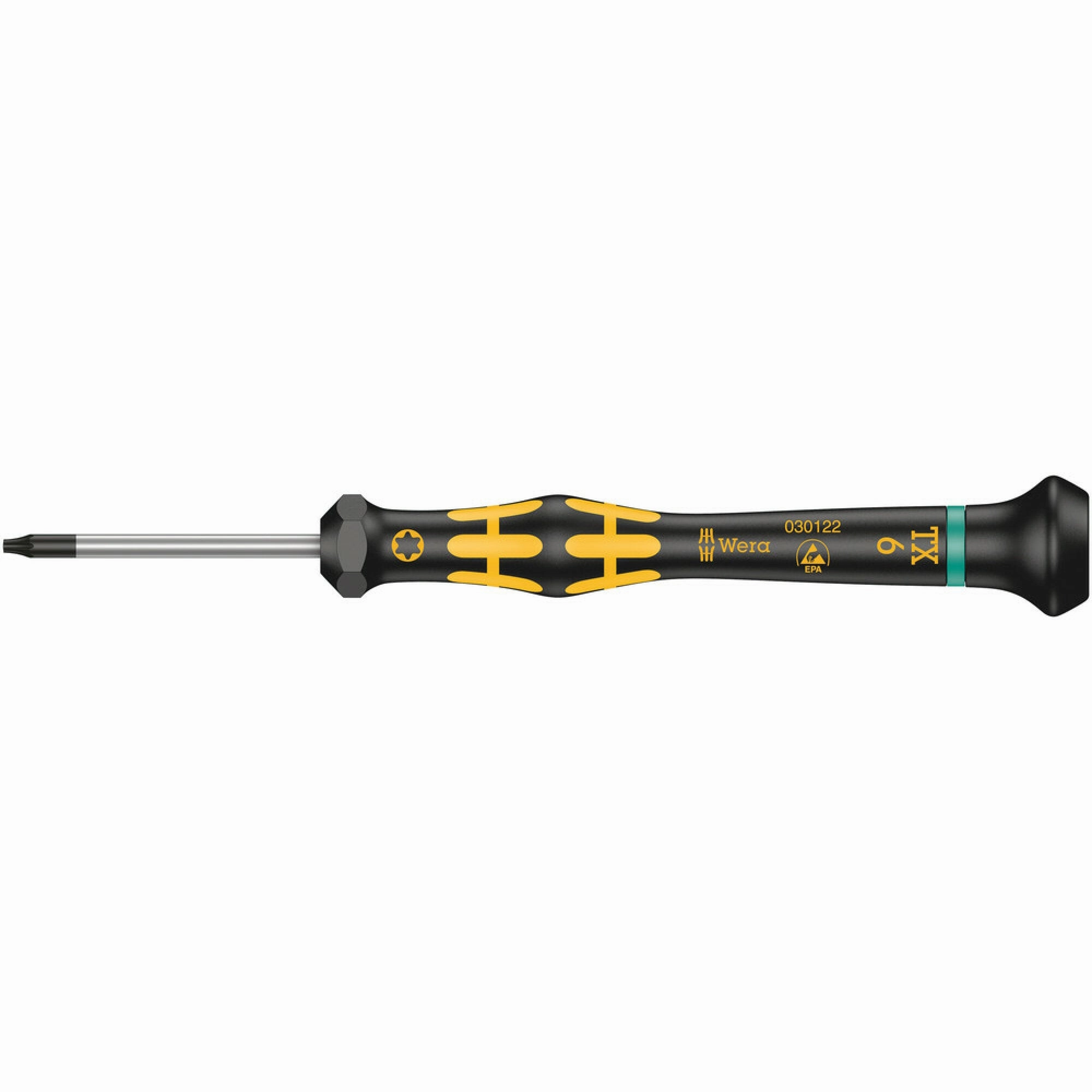 Wera 1567 TORX ESD Kraftform Micro screwdriver for TORX screws, TX 2 x 40 mm
