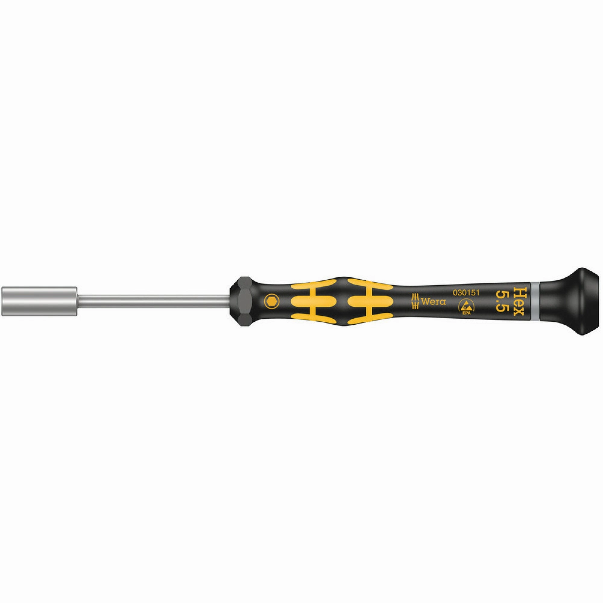 Wera 1569 ESD Nutdriver Kraftform Micro, 3 x 60 mm