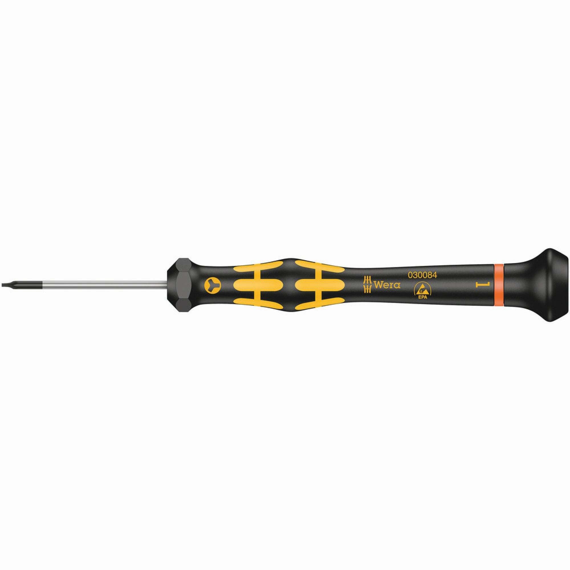 Wera 1572 ESD Kraftform Micro screwdriver for Microstix screws, m x 40 mm