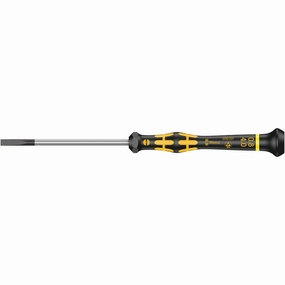 Wera 1578 A ESD Kraftform Micro screwdriver for slotted screws, 0.16 x 0.8 x 40 mm