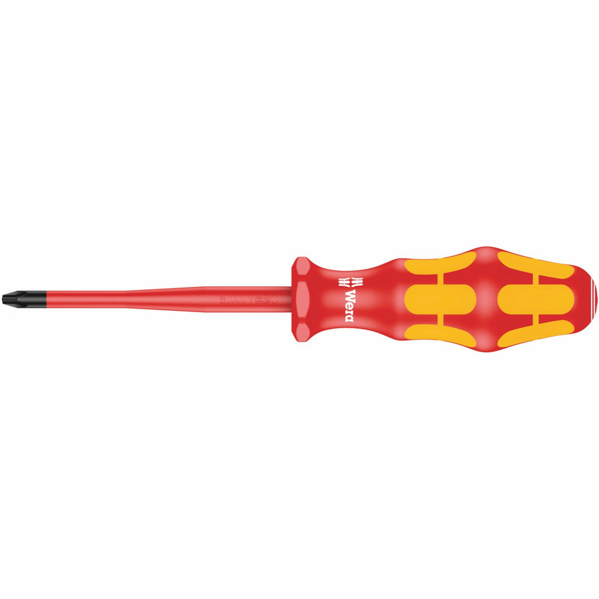 Wera 162 iS PH VDE Insulated screwdriver with reduced blade diameter for Phillips screws, PH 2 x 100 mm