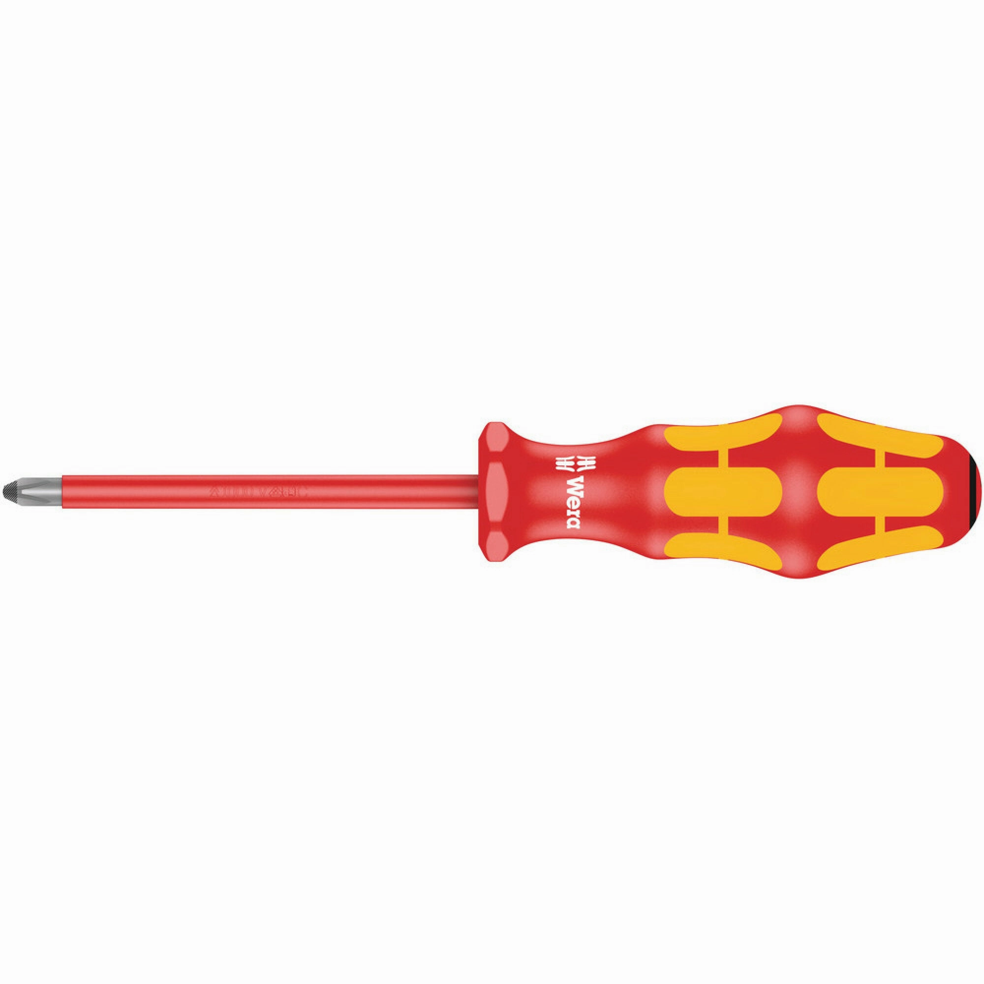 Wera 165 i PZ VDE Insulated screwdriver for Pozidriv screws, PZ 2 x 100 mm