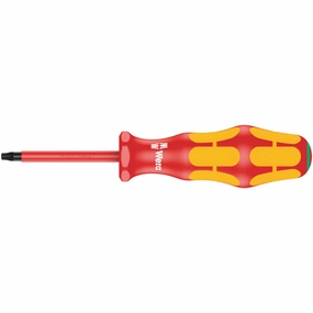 Wera 167 i VDE Insulated screwdriver for TORX screws, TX 5 x 80 mm