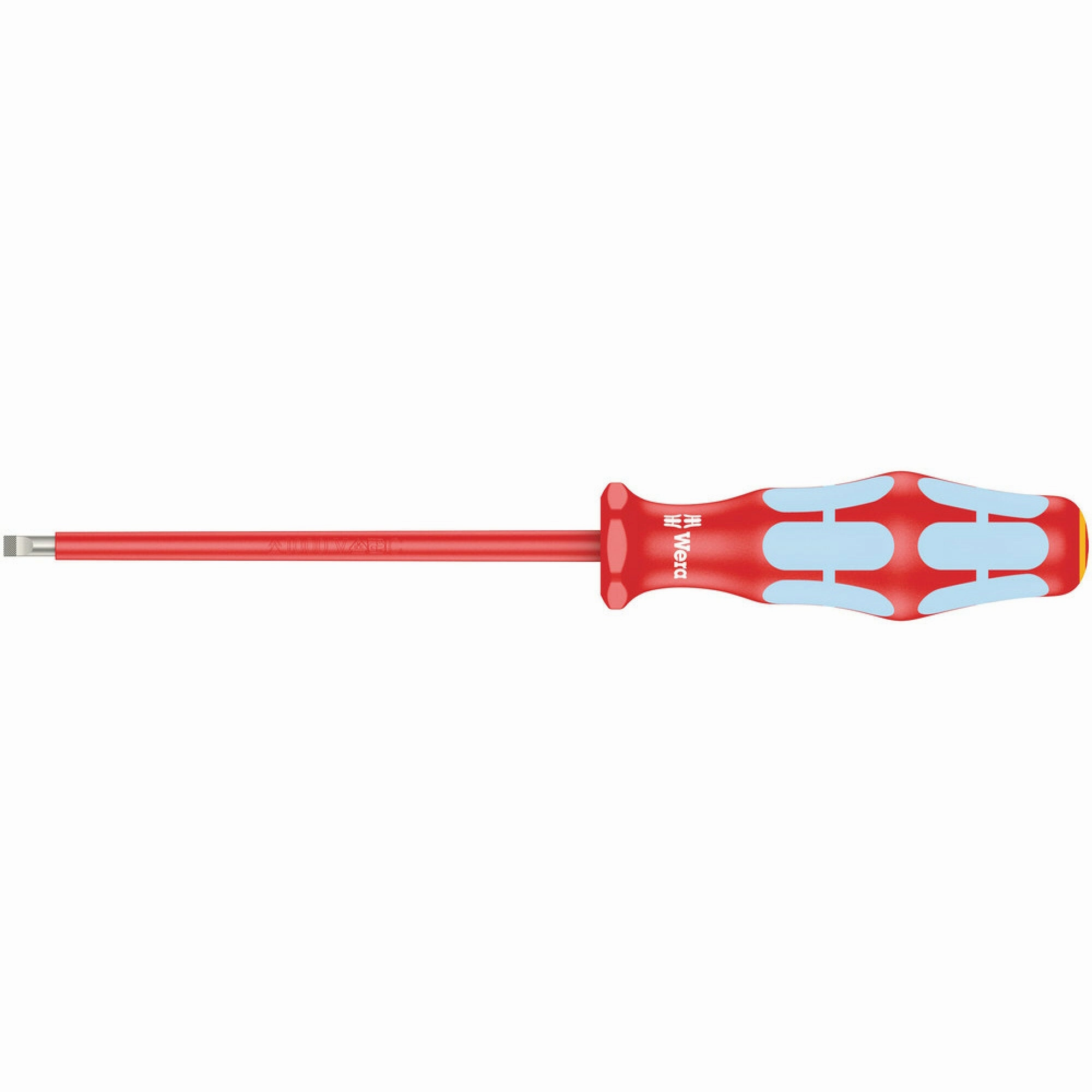 Wera 3160 i VDE Insulated screwdriver for slotted screws, stainless, 0.6 x 3.5 x 100 mm