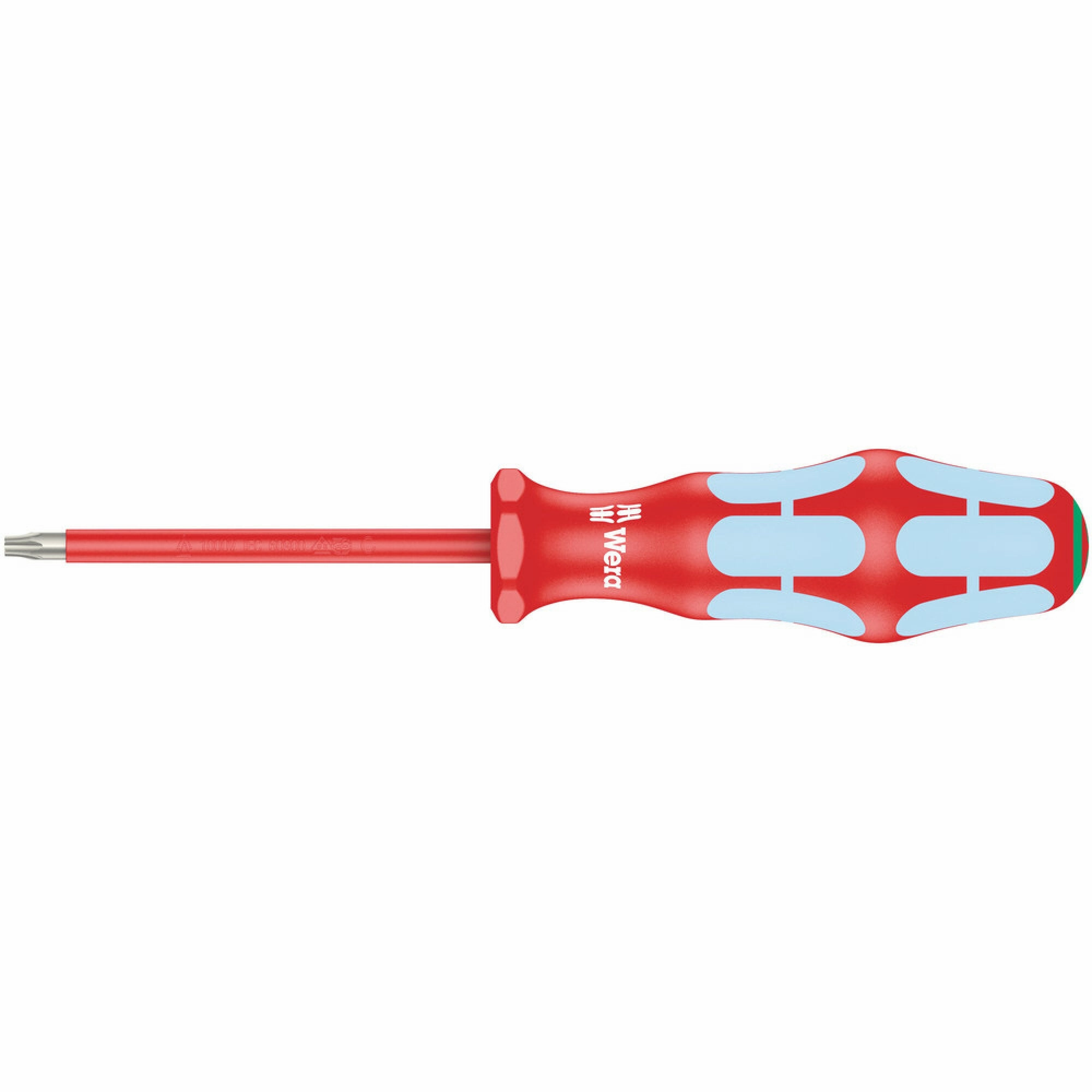 Wera 3167 i VDE-insulated TORX screwdriver, stainless steel, TX 15 x 80 mm