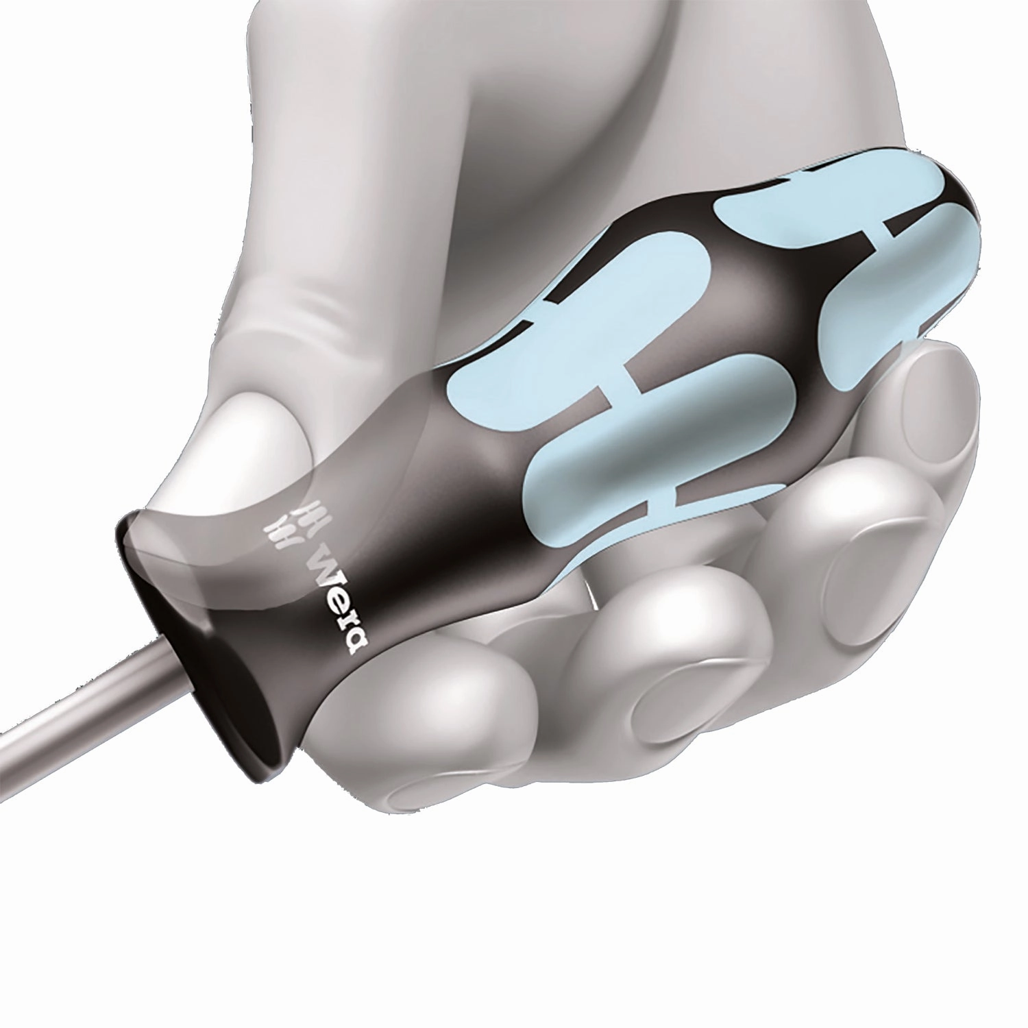 Wera 3335 Screwdriver for slotted screws, stainless, 1 x 5.5 x 125 mm