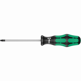 Wera 367 TORX BO Screwdriver for tamper-proof TORX screws, TX 9 x 60 mm