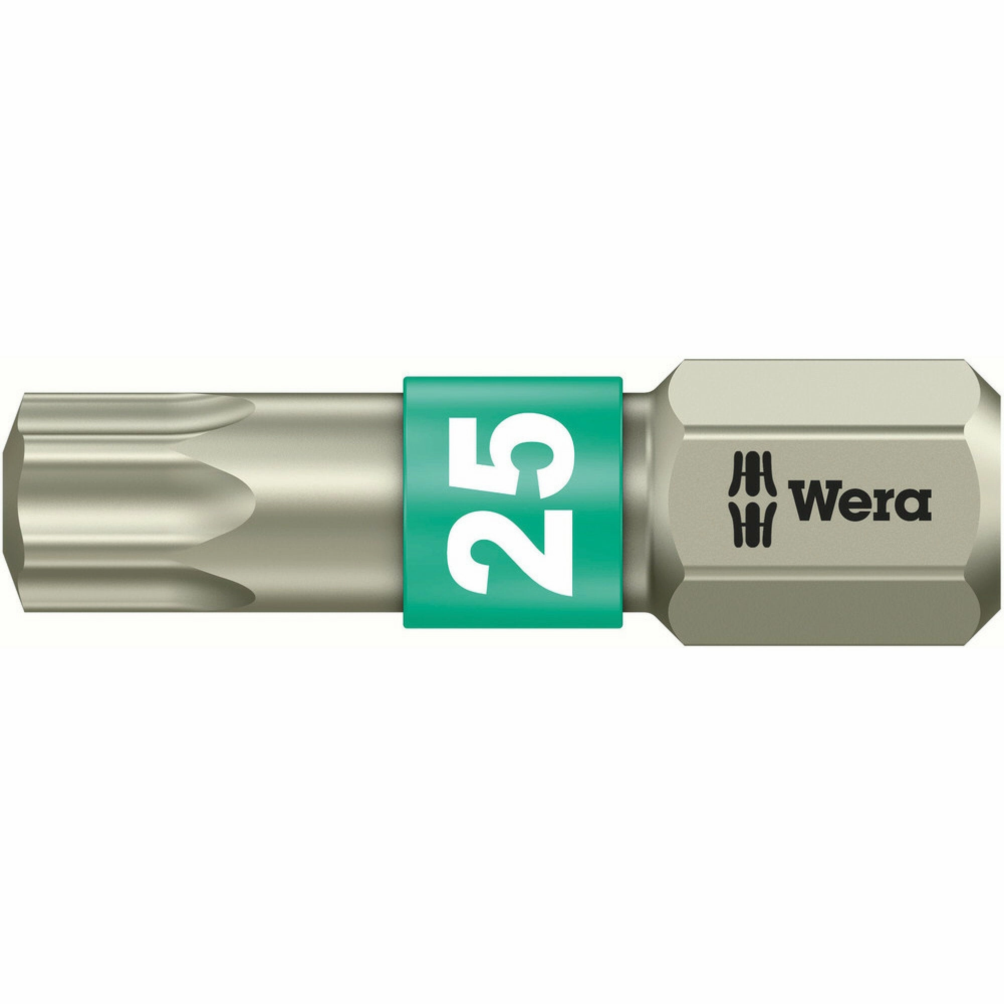 Wera 3867/1 TS TORX bits, stainless, TX 10 x 25 mm