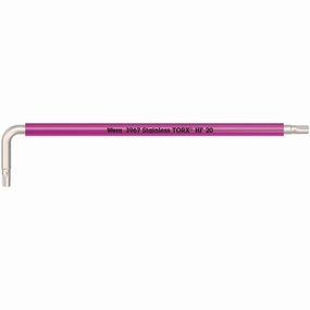 Wera 3967 SXL HF TORX L-key Multicolour with holding function, long, stainless, TX 20 x 137 mm