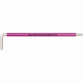 Wera 3967 SXL HF TORX L-key Multicolour with holding function, long, stainless, TX 27 x 172 mm