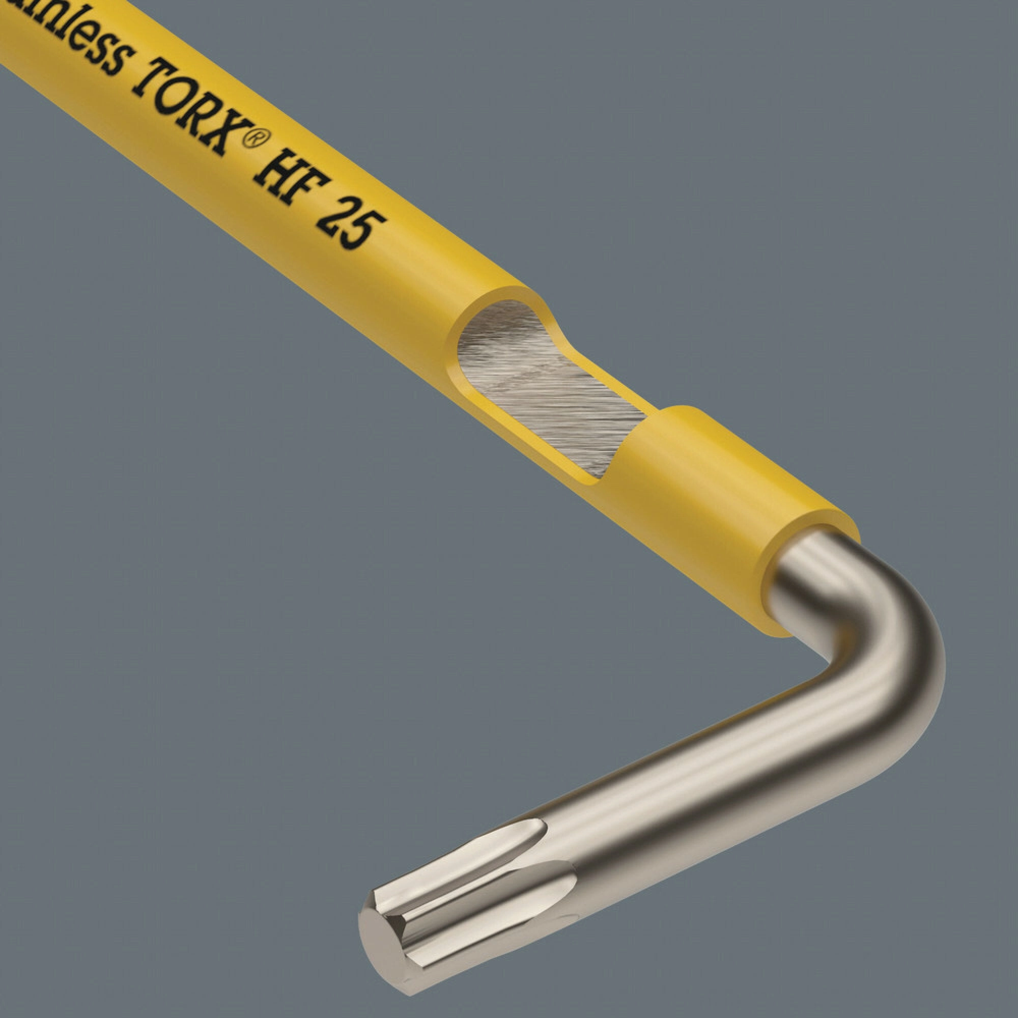 Wera 3967 SXL HF TORX L-key Multicolour with holding function, long, stainless, TX 40 x 224 mm